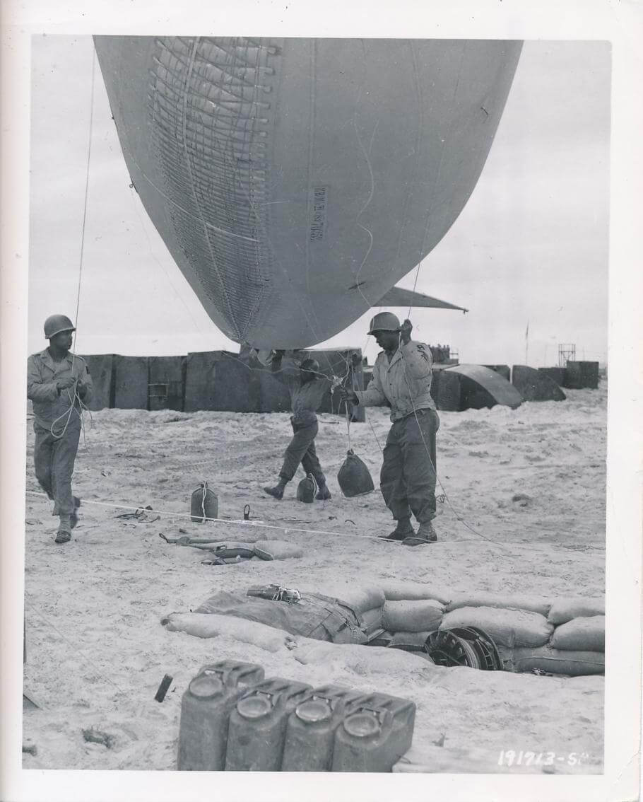 320th Barrage Balloon Training