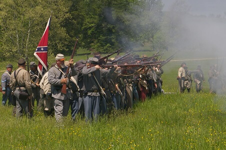 Battle Of Chancellorsville Reenactment 