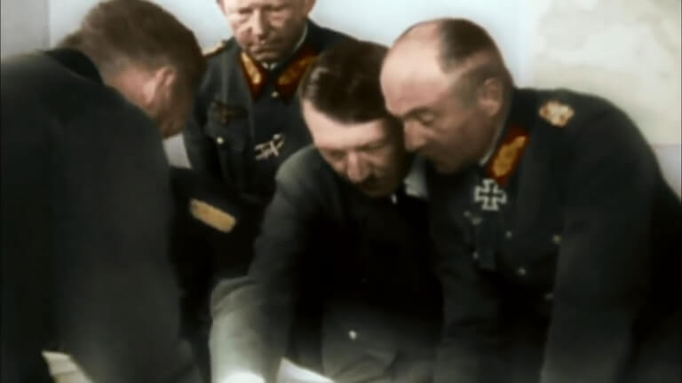 Hitler With Generals