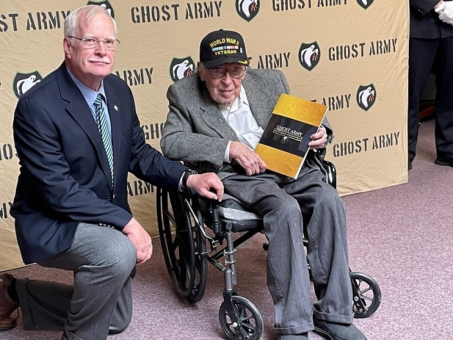 Seymour Nussenbaum Receives Congressional Gold Medal 