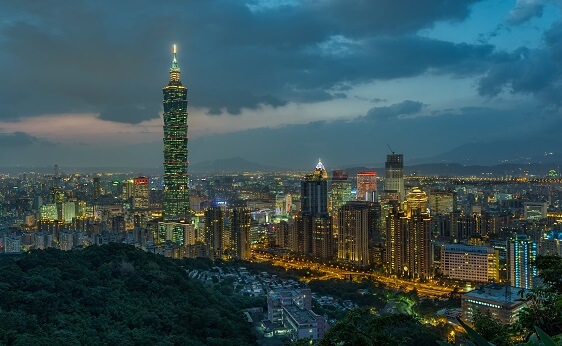 Taipei at night 2021 